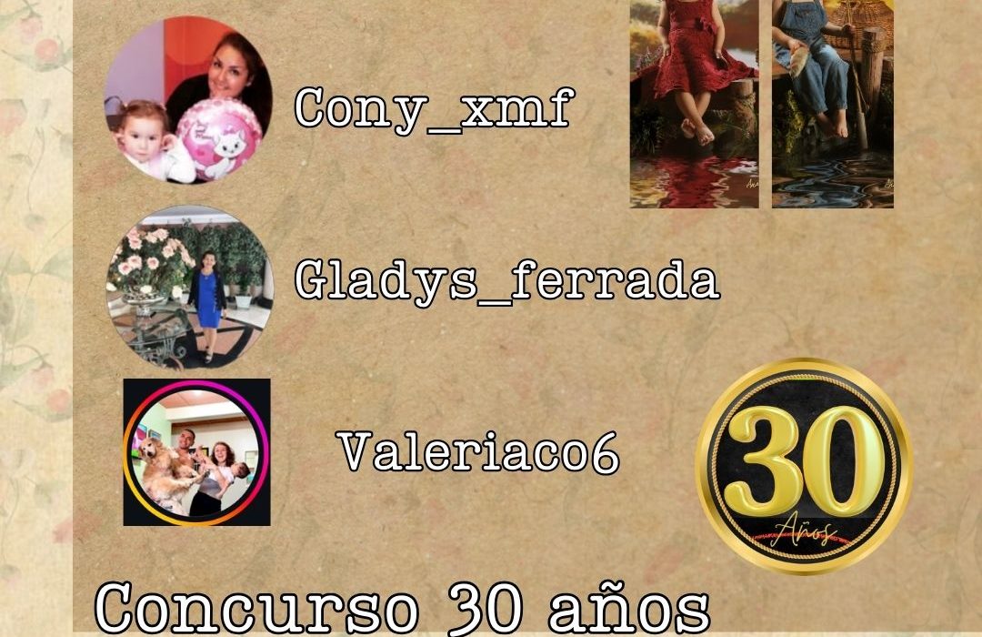 Ganadoras del sorteo de los 30 años de Ana Zoe
