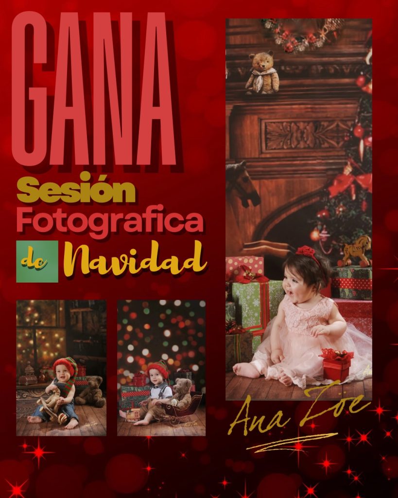 GANA UNA SESIÓN FOTOGRÁFICA DE NAVIDAD